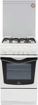 Кухонная плита De Luxe 506040.00ГЭ (КР) Ч/Р - фото