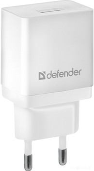 Сетевое зарядное Defender EPA-10 (белый) - фото
