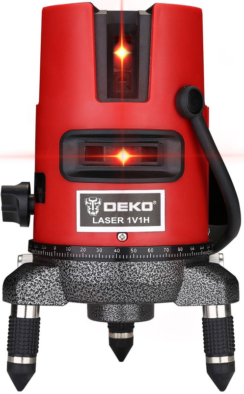 Лазерный уровень Deko DKLL02RB SET 4