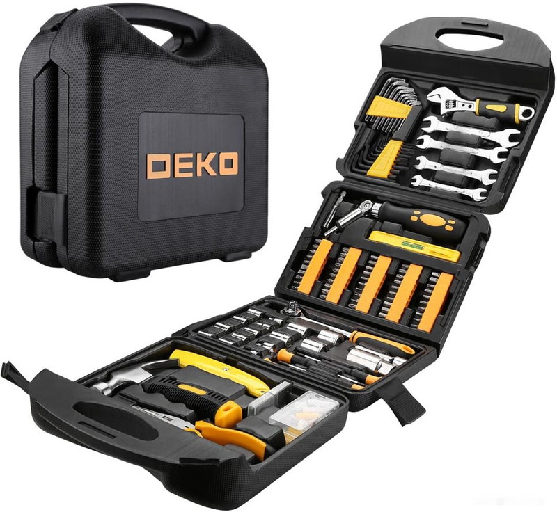Универсальный набор инструментов Deko DKMT165 (165 предметов) - фото