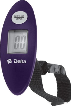 Кухонные весы DELTA D-9100 (фиолетовый) - фото