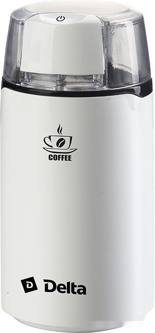 Электрическая кофемолка DELTA DL-087K (белый)