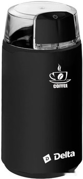 Электрическая кофемолка DELTA DL-087K (черный) - фото