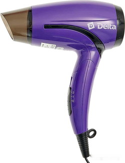 Фен DELTA DL-0906 (фиолетовый) - фото
