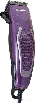 Машинка для стрижки волос DELTA DL-4067 (фиолетовый) - фото