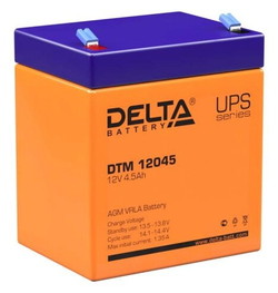 Аккумулятор для ИБП DELTA DTM 12045 (12В/4.5 А·ч) - фото