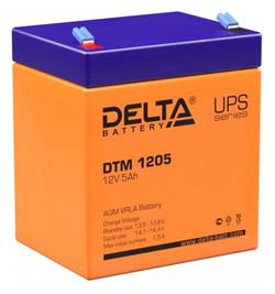 Аккумулятор для ИБП DELTA DTM 1205 (12В/5 А·ч) - фото