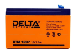 Аккумулятор для ИБП DELTA DTM 1207 (12В/7.2 А·ч) - фото