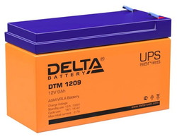 Аккумулятор для ИБП DELTA DTM 1209 (12В/9 А·ч) - фото