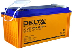 Аккумулятор для ИБП DELTA DTM 12120 L (12В/120 А·ч) - фото