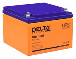 Аккумулятор для ИБП DELTA DTM 1226 (12В/26 А·ч) - фото