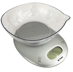 Кухонные весы DELTA KCE-34 (Silver) - фото