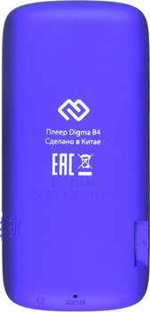 Плеер DIGMA B4 (Blue) - фото2