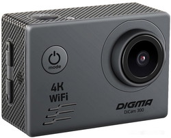 Экшен-камера DIGMA DiCam 300 (серый) - фото2