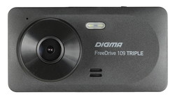 Автомобильный видеорегистратор DIGMA FreeDrive 109 Triple - фото
