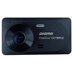 Видеорегистратор DIGMA FreeDrive 109 TRIPLE, 3 камеры - фото