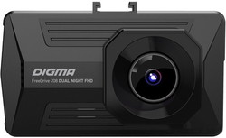 Автомобильный видеорегистратор DIGMA FreeDrive 208 Dual Night FHD - фото