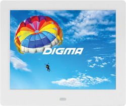 Цифровая фоторамка DIGMA PF-843 (белый) - фото