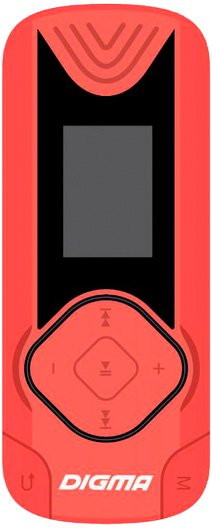 MP3-плеер DIGMA R3 8Gb (Red)