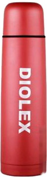 Термос Diolex DX-750-2-R 0.75л (красный) - фото