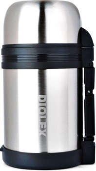 Термос для еды Diolex DXU-600-1 0.6л (серебристый) - фото