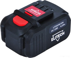 Аккумулятор Elitech 1820.067700 (18В/4 Ah) - фото