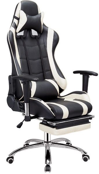 Офисное кресло Everprof Lotus S1 (черный/белый)