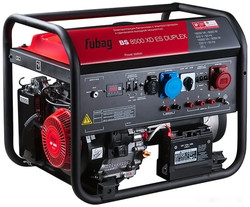 Бензиновый генератор FUBAG BS 8500 XD ES Duplex - фото