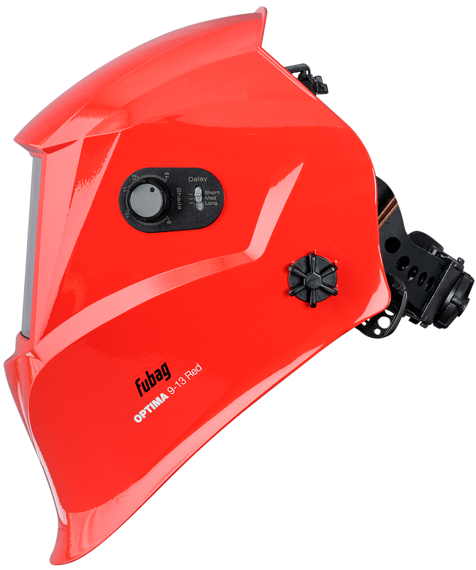 Сварочная маска FUBAG Optima 9-13 Red [38073] - фото3