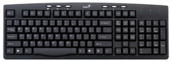 Клавиатура Genius KM-200 Black USB - фото