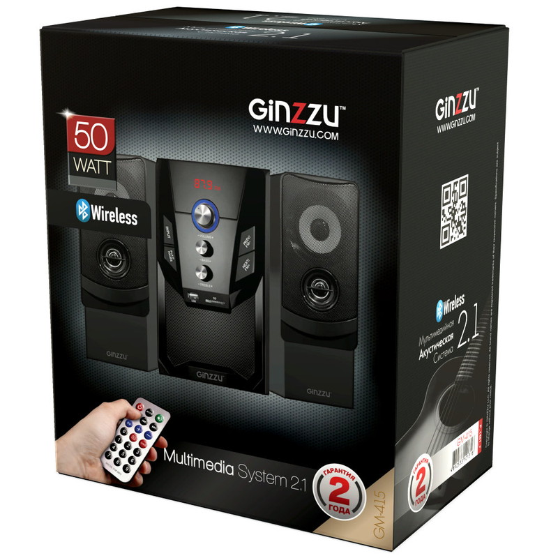 Отзывы о акустике Ginzzu GM-415