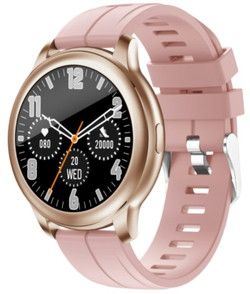 Умные часы Globex Smart Watch Aero V60 (розовый) - фото