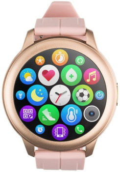 Умные часы Globex Smart Watch Aero V60 (розовый) - фото2