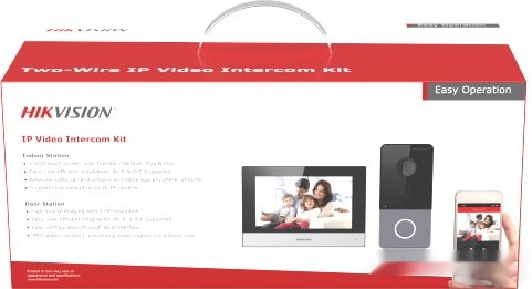 Комплект видеодомофона Hikvision DS-KIS603-P