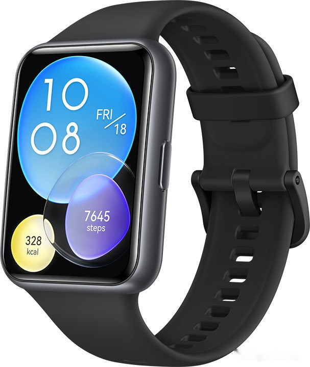 Умные часы Huawei Watch FIT 2 Active международная версия (полночный черный)
