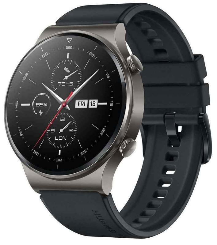 Умные часы Huawei Watch GT2 Pro (черная ночь) - фото