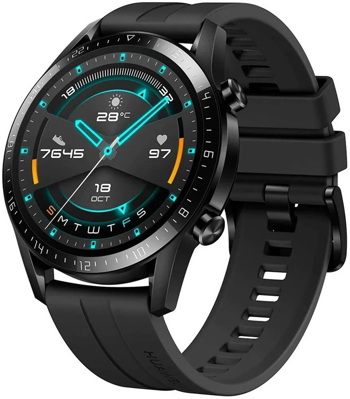 Умные часы Huawei Watch GT2 Sport Edition LTN-B19 46 мм (матовый черный) - фото