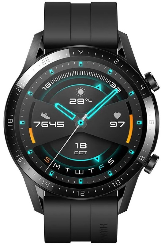 Умные часы Huawei Watch GT2 Sport Edition LTN-B19 46 мм (матовый черный) - фото2