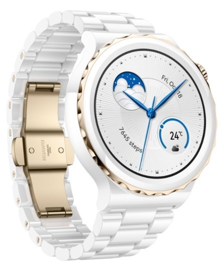 Умные часы Huawei Watch GT 3 Pro FRG-B19 (белый, керамический корпус)
