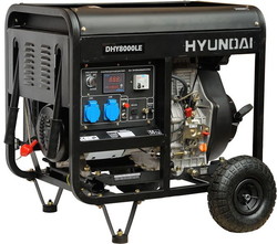 Генератор Hyundai DHY 8000LE - фото2