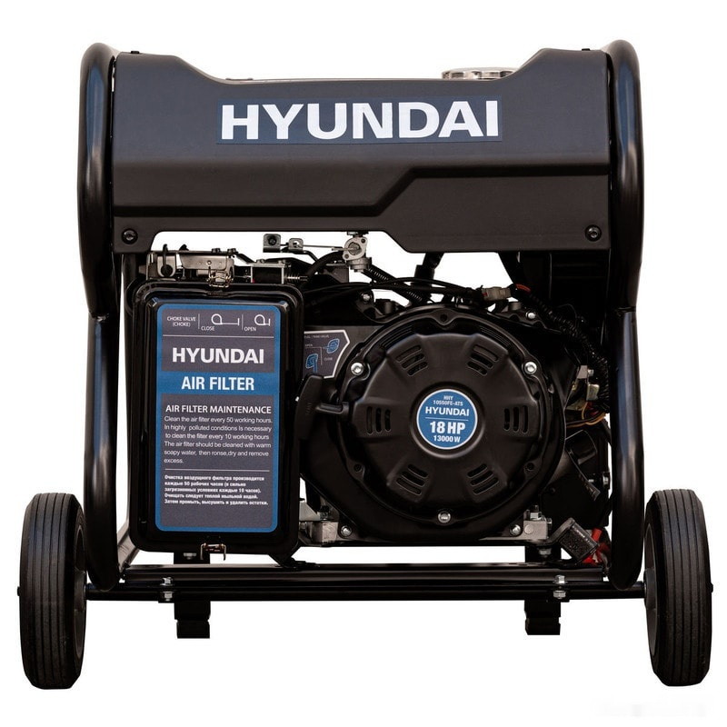 Бензиновый генератор Hyundai HHY10550FE-ATS - фото2