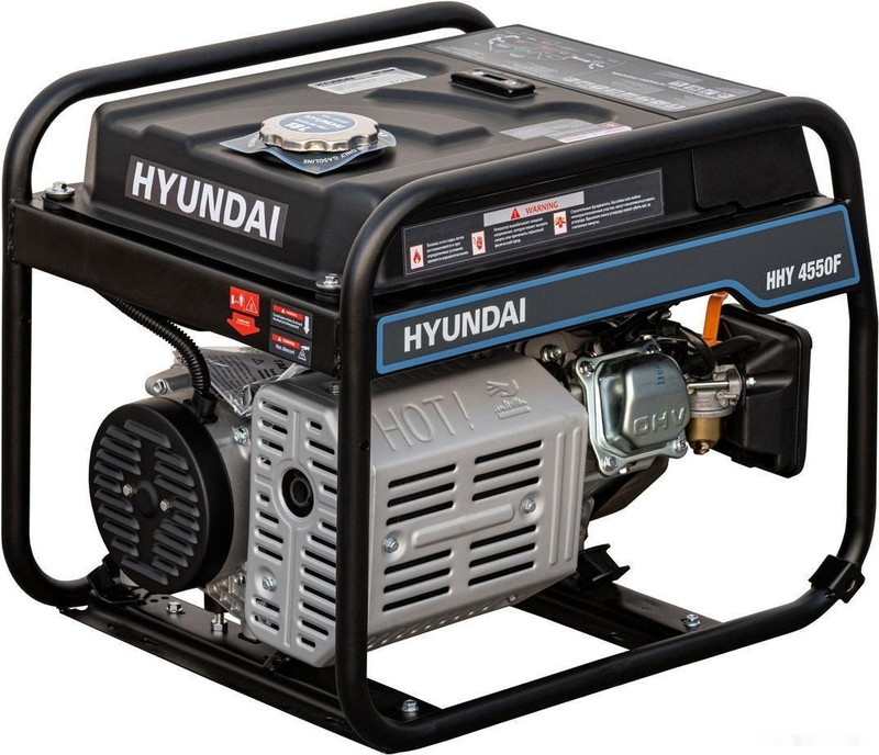 Бензиновый генератор Hyundai HHY 4550F - фото2