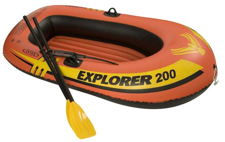 Надувная лодка INTEX Explorer 200 (Intex-58331)