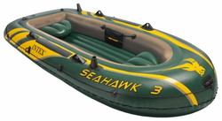 Надувная лодка INTEX Seahawk 3 Set - фото