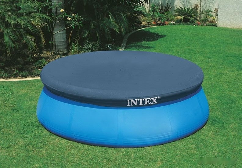 Аксессуары для бассейнов INTEX Тент-чехол для бассейнов Easy Set 244х30 см 28020/58939