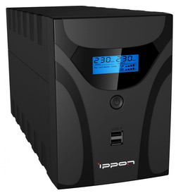 Источник бесперебойного питания IPPON Smart Power Pro II 1600 Euro - фото
