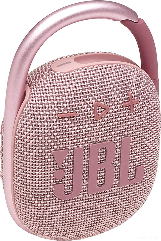 Беспроводная колонка JBL Clip 4 (розовый) - фото