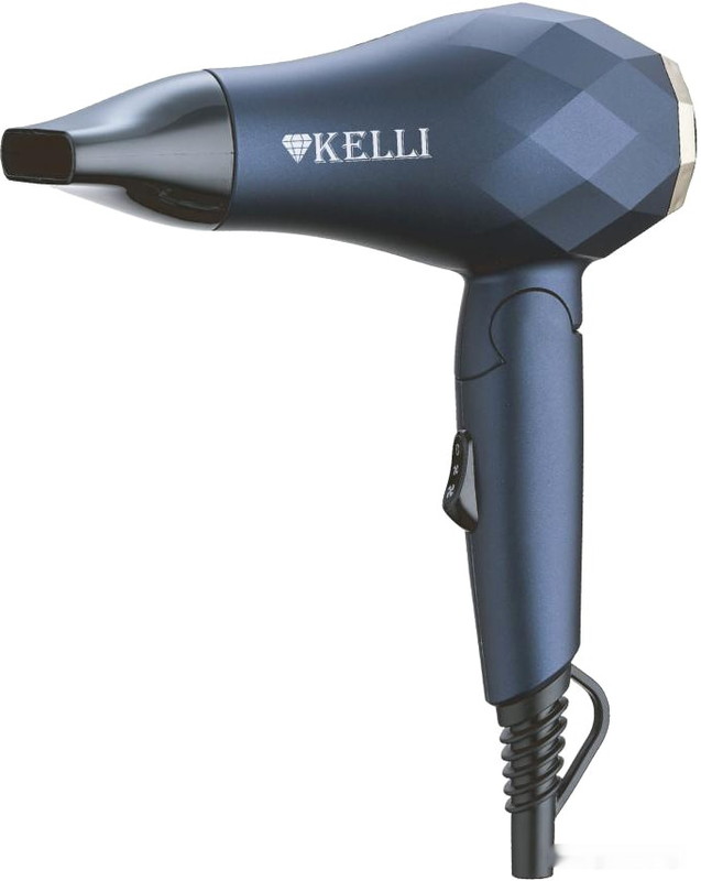 Фен Kelli KL-1124 (синий)