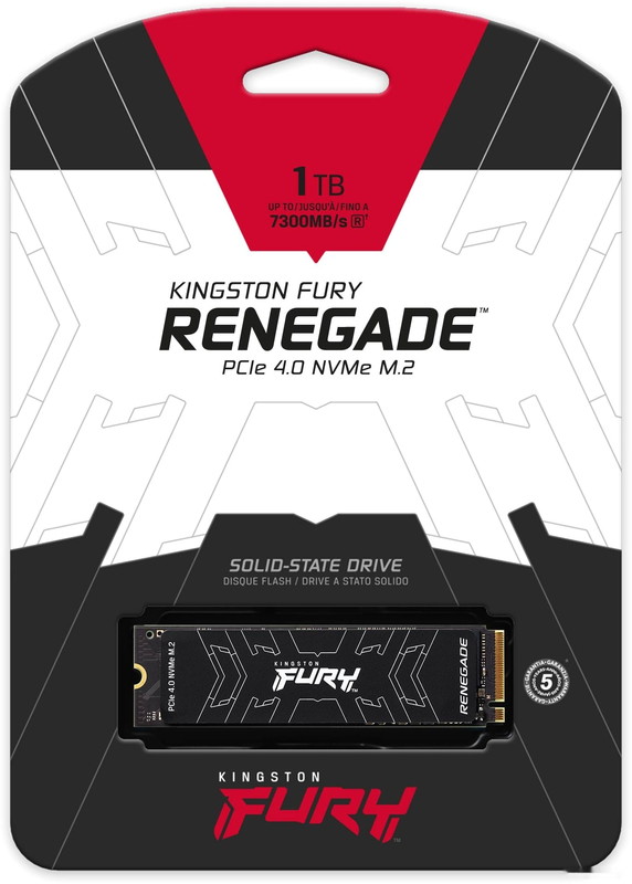 SSD Kingston Fury Renegade 1TB SFYRS/1000G - фото5