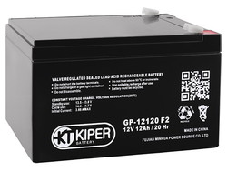 Аккумулятор для ИБП Kiper GP-12120 F2 (12В/12 А·ч) - фото